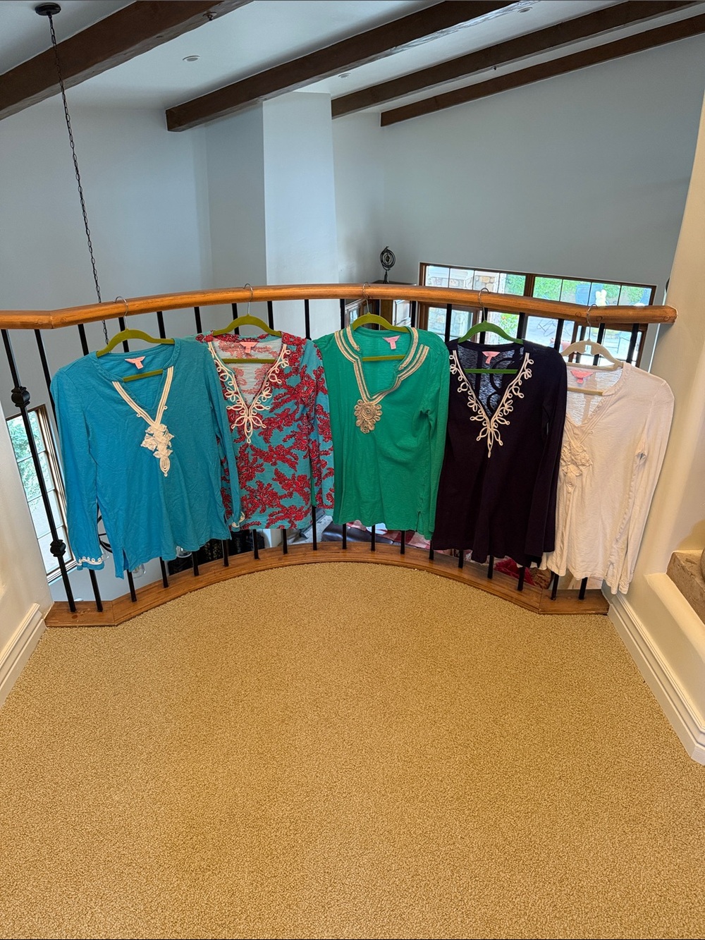 Lot of 5 Lilly Pulitzer tunics tops small